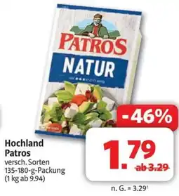 Markant Hochland Patros Angebot