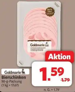 Markant Goldmarie Bierschinken Angebot
