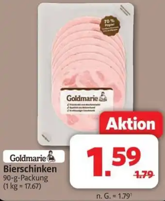 Markant Goldmarie Bierschinken Angebot