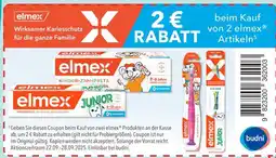 Budni Elmex kinder-zahnpasta Angebot