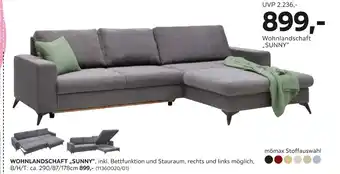 Mömax Wohnlandschaft „sunny“ Angebot