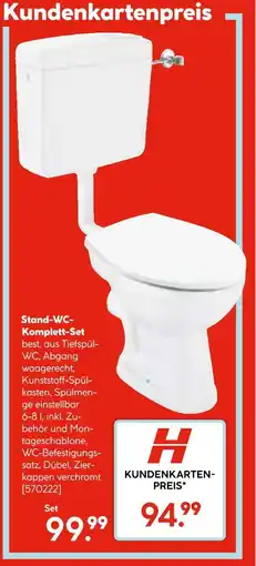 Hellweg Stand-wc-komplett-set Angebot