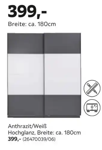 Mömax Kleiderschrank unit Angebot