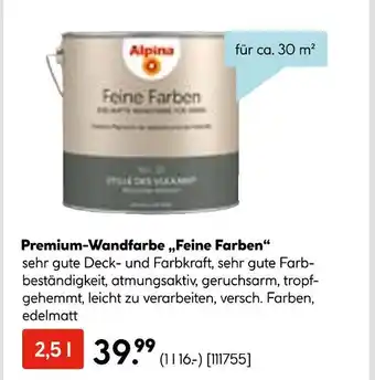 Hellweg Alpina feine farben Angebot