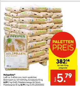 Hellweg Pfeifer holzpellets Angebot