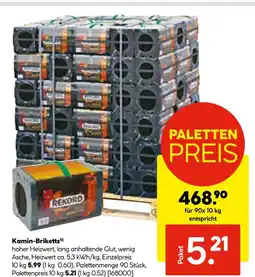 Hellweg Rekord kamin-briketts Angebot