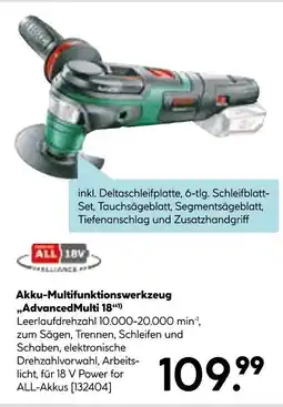 Hellweg Akku-multifunktionswerkzeug advancedmulti 18 Angebot