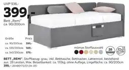 Mömax Bett „remi“ Angebot