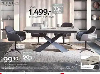 XXXLutz Emilio belluti esstisch mit funktion Angebot