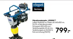 Hellweg Scheppach vibrationsstampfer „vs1000“ Angebot
