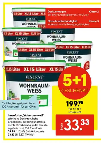 Hellweg Innenfarbe „wohnraumweiß“ Angebot