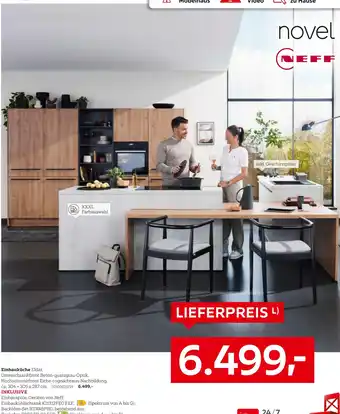 XXXLutz Novel oder neff einbauküche eldar Angebot