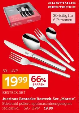 XXXLutz Justinus bestecke besteck-set „matrix“ Angebot