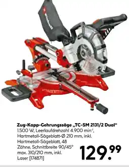 Hellweg Zug-kapp-gehrungssäge „tc-sm 2131/2 dual“ Angebot