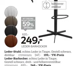 XXXLutz Emilio belluti leder-stuhl Angebot
