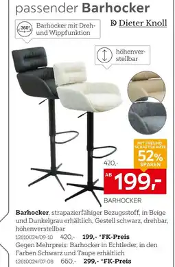 XXXLutz Barhocker Angebot