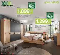 XXXLutz Linea natura drehtürenschrank 5-türig Angebot
