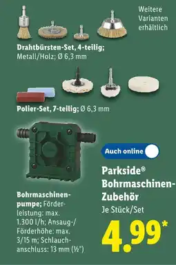 Lidl Parkside drahtbürsten-set Angebot
