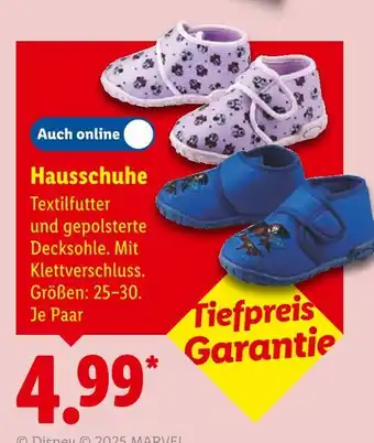 Lidl Disney hausschuhe Angebot