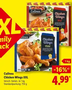 Lidl Culinea chicken wings xxl hot Angebot