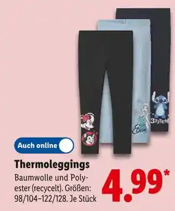 Lidl Thermoleggings Angebot