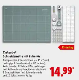 Lidl Crelando schneidematte mit zubehör Angebot