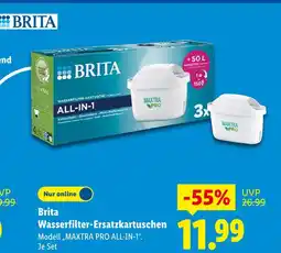 Lidl Brita wasserfilter-ersatzkartuschen Angebot