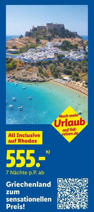 Lidl All inclusive auf rhodos Angebot