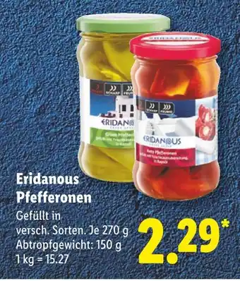 Lidl Eridanous pfefferonen Angebot