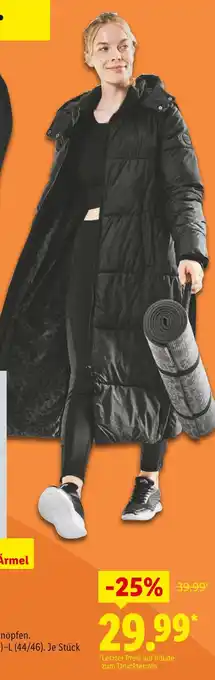 Lidl Damen steppmantel Angebot
