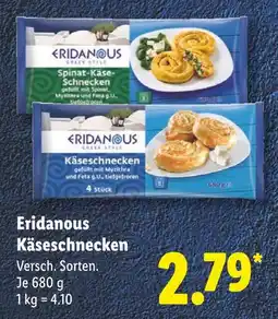 Lidl Eridanous spinat-käse-schnecken Angebot
