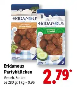 Lidl Eridanous partybällchen olive-feta Angebot