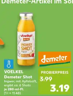Kaufland Voelkel demeter shot Angebot