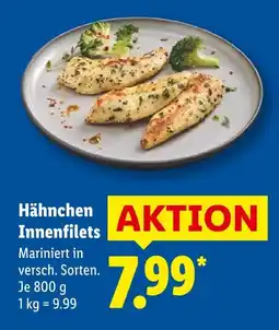 Lidl Hähnchen innenfilets Angebot