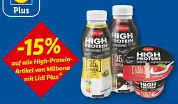 Lidl Milbona high protein drink vanillegeschmack Angebot