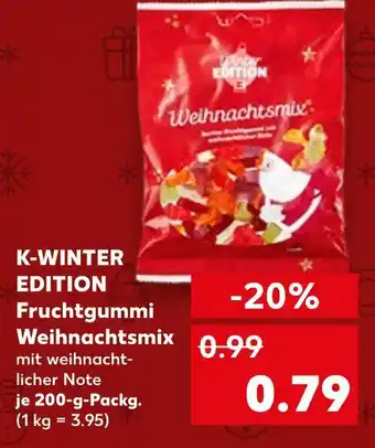 Kaufland K-winter edition fruchtgummi weihnachtsmix Angebot