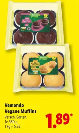 Lidl Vemondo vegane muffins kakao Angebot