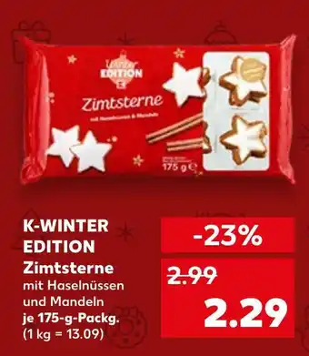 Kaufland K-winter edition zimtsterne Angebot