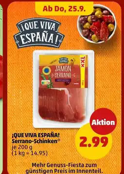 PENNY Serrano-schinken Angebot