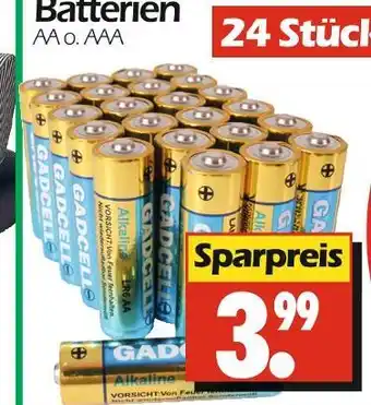 Wreesmann Gadcell batterien Angebot