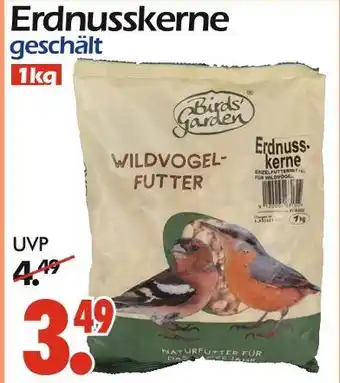 Wreesmann Birds garden erdnusskerne geschält Angebot