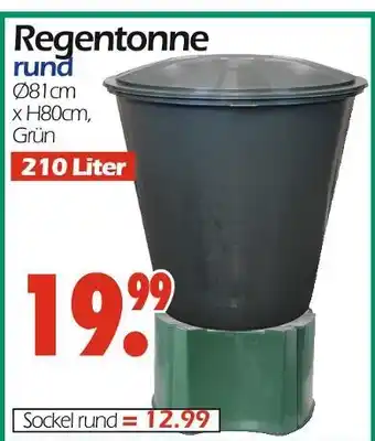 Wreesmann Regentonne rund Angebot