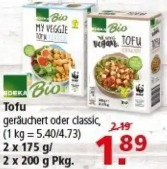 Multi Markt EDEKA Bio Tofu Angebot