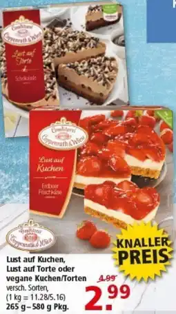 Multi Markt Coppenrath & Wiese Lust auf Kuchen, Lust auf Torte oder vegane Kuchen/Torten Angebot