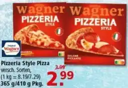 Multi Markt Original Wagner Pizzeria Style Pizza Angebot