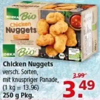 Multi Markt Edeka Bio Chicken Nuggets Angebot
