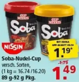 Multi Markt NISSIN Soba-Nudel-Cup Angebot