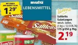 Multi Markt Lorenz Saltletts Salzstangen Angebot