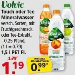 Multi Markt Volvic Touch oder Tee Mineralwasser Angebot