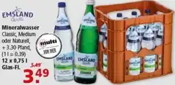 Multi Markt EMSLAND Quelle Mineralwasser Angebot